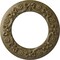 Ekena Millwork Ribbon with Bow Medallion (Canopies up to 7 1/2"), 12 1/4"OD x 7 1/2"ID x 7/8"P, Mississippi Mud CM12RIMMC - alternate 1